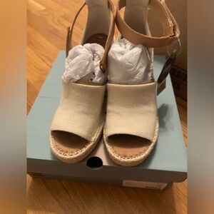 Toms size 6.5 sandals for sale.